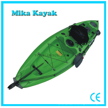 Sentarse en la parte superior Pedal Kayak Pesca Vela Barco plástico Canoa Venta